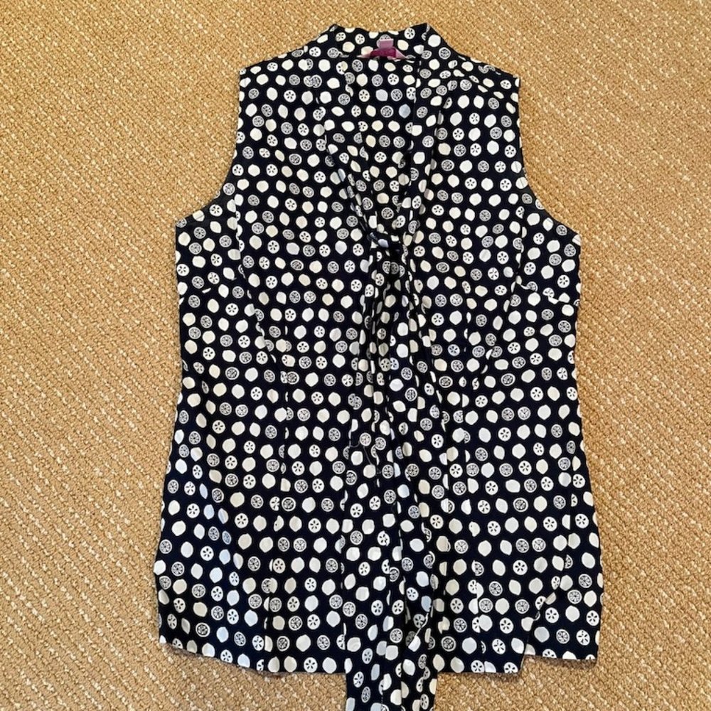 Navy Lilly Pulitzer blouse